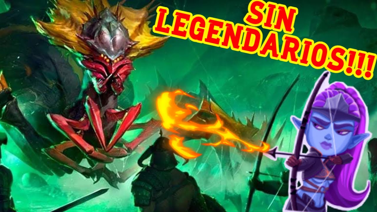 ARAÑAS 21- 25 EN AUTO😈 SIN LEGENDARIOS😉/Raid Shadow Legends