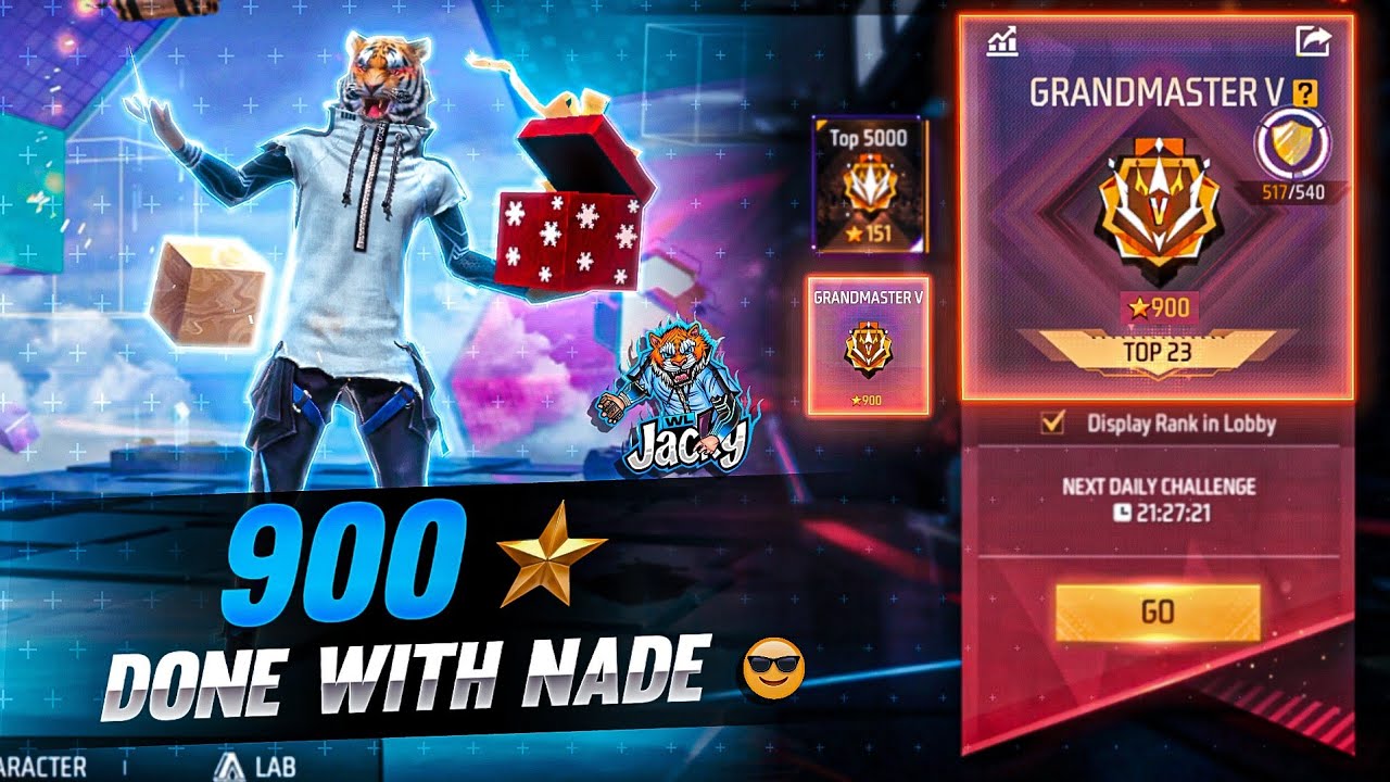 900 🌟 DONE 😈 99 STAR MORE TO FINISH CS RANKED 💣