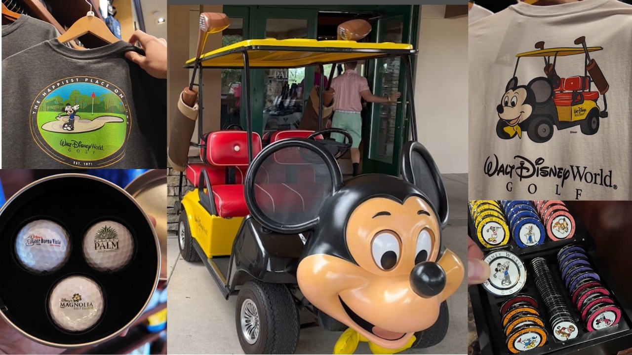 Disney Golf Pro Shop Tour @ Disney's Palm and Magnolia Golf Courses Dec 2024 | Disney World, Florida