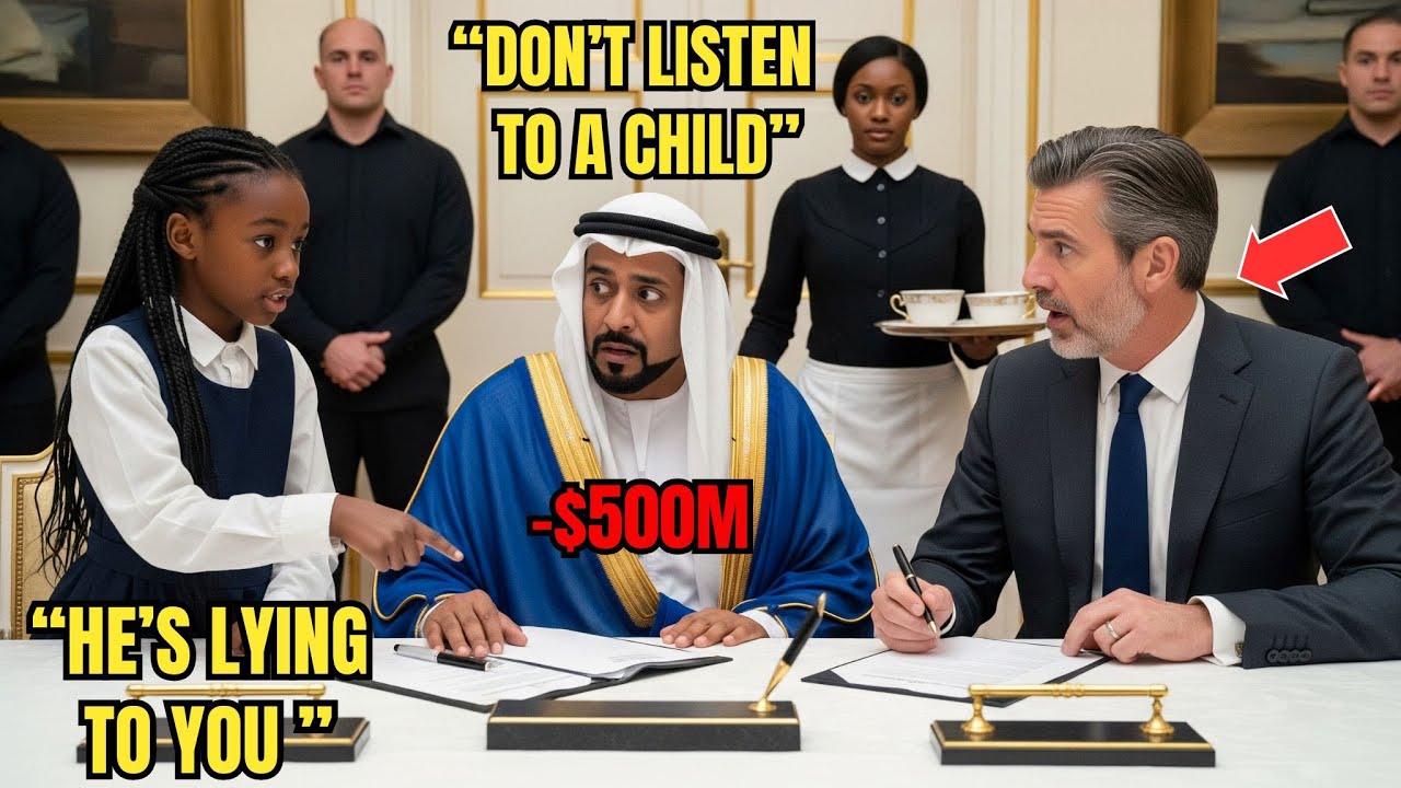 The $500M Deal Was Minutes From Being Signed - Then the Maid’s Daughter Exposed the Arabic Trap