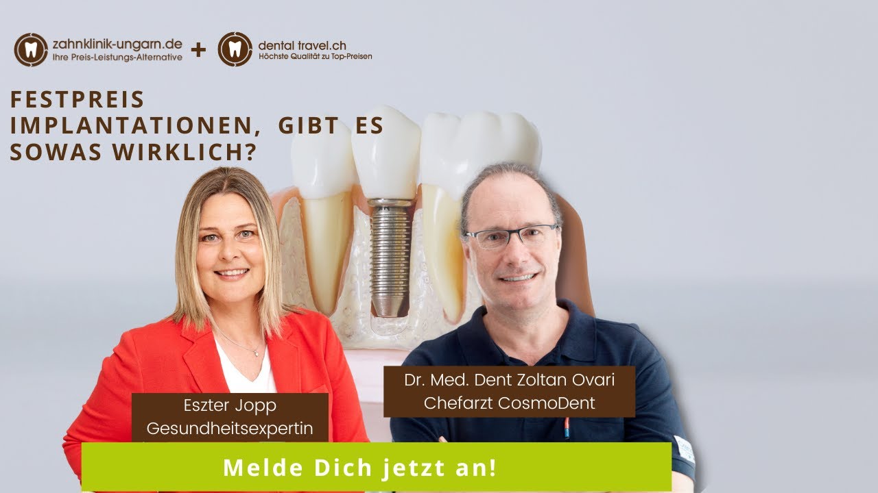 Festpreis Implantation, gibt es sowas wirklich? | Zahnklinik-Ungarn.de