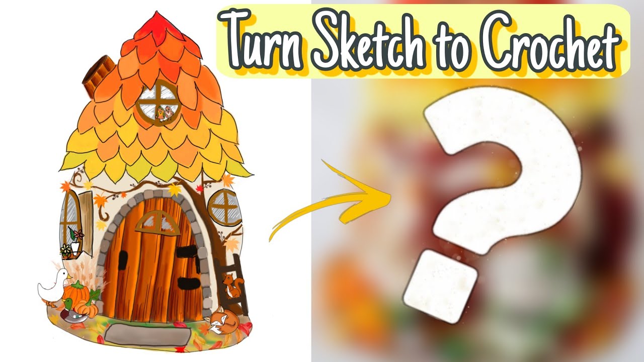Turning Sketch into Real Doll House (With Free Pattern)