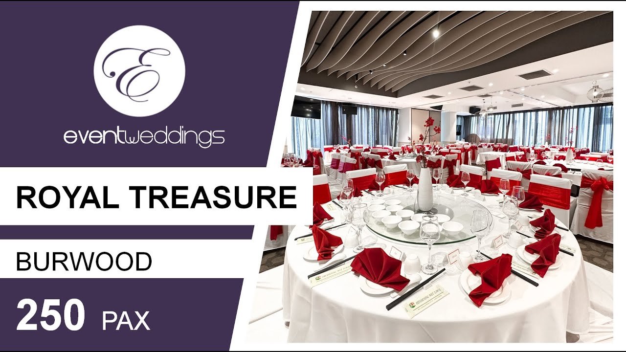 Royal Treasure Chinese Restaurant - Sydney Wedding Venue Walkthrough by Event Weddings