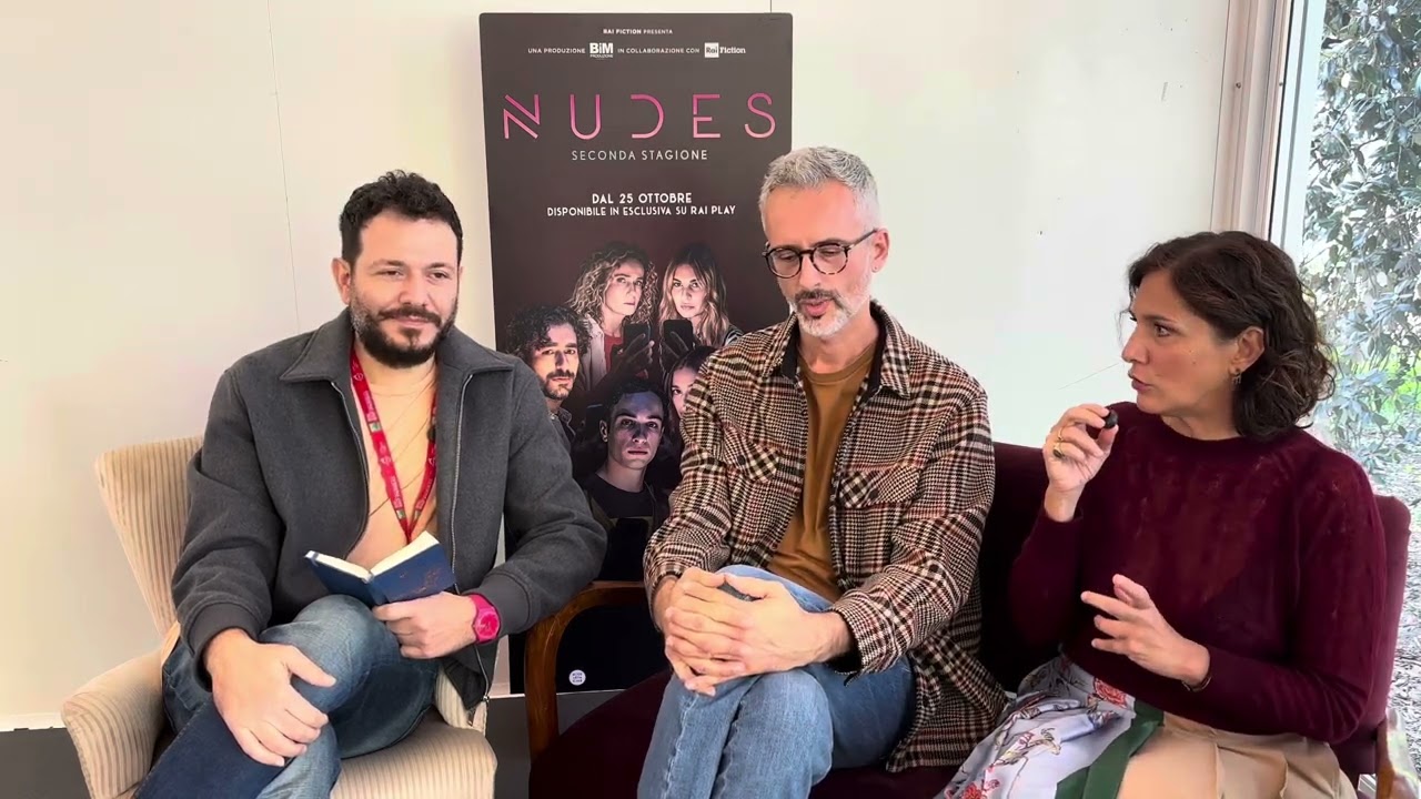 Laura Luchetti e Marco Danieli, registi di Nudes 2, ospiti del Salotto in trasferta al Roma Cinema F