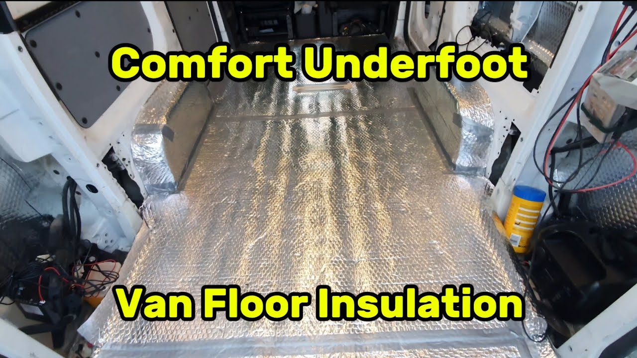 Floor Sound Deadening and insulation | Camper Conversion | Van Life | Dodo Mat | Nissan E-NV200