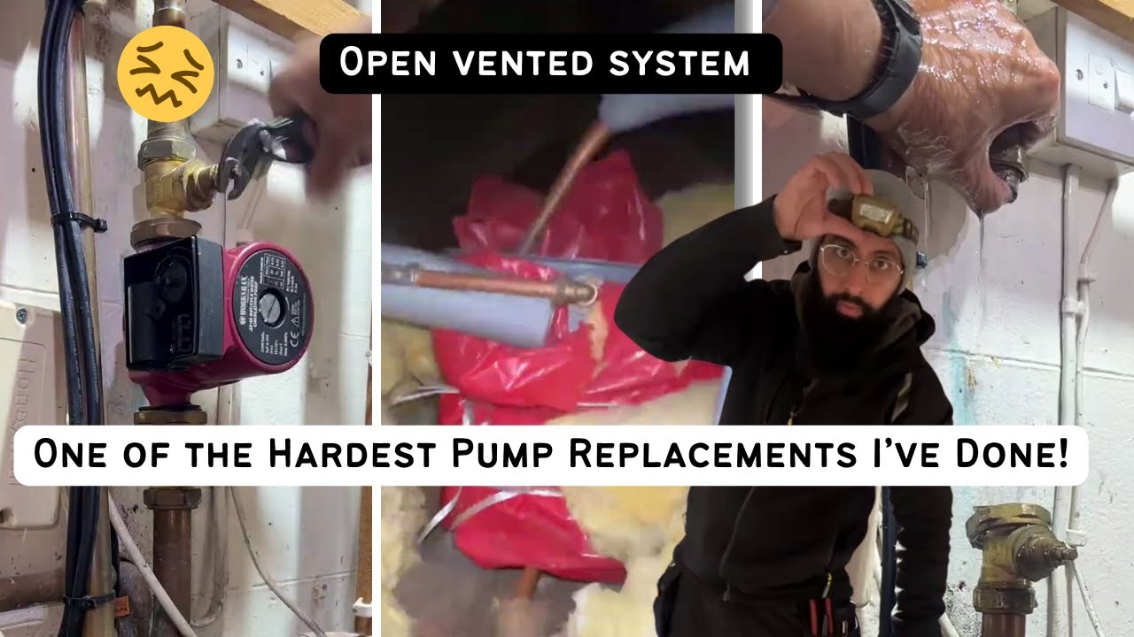 🤐 One of the Hardest Pump Replacements I&rsquo;ve Done! | Heating Engineer/ Plumber In Leamington Spa