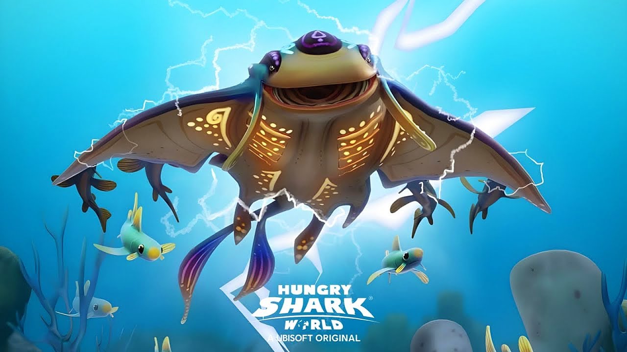 INILAH KELAHIRAN HIU TERKUAT BARU HIU IKAN PARI! Hungry Shark World