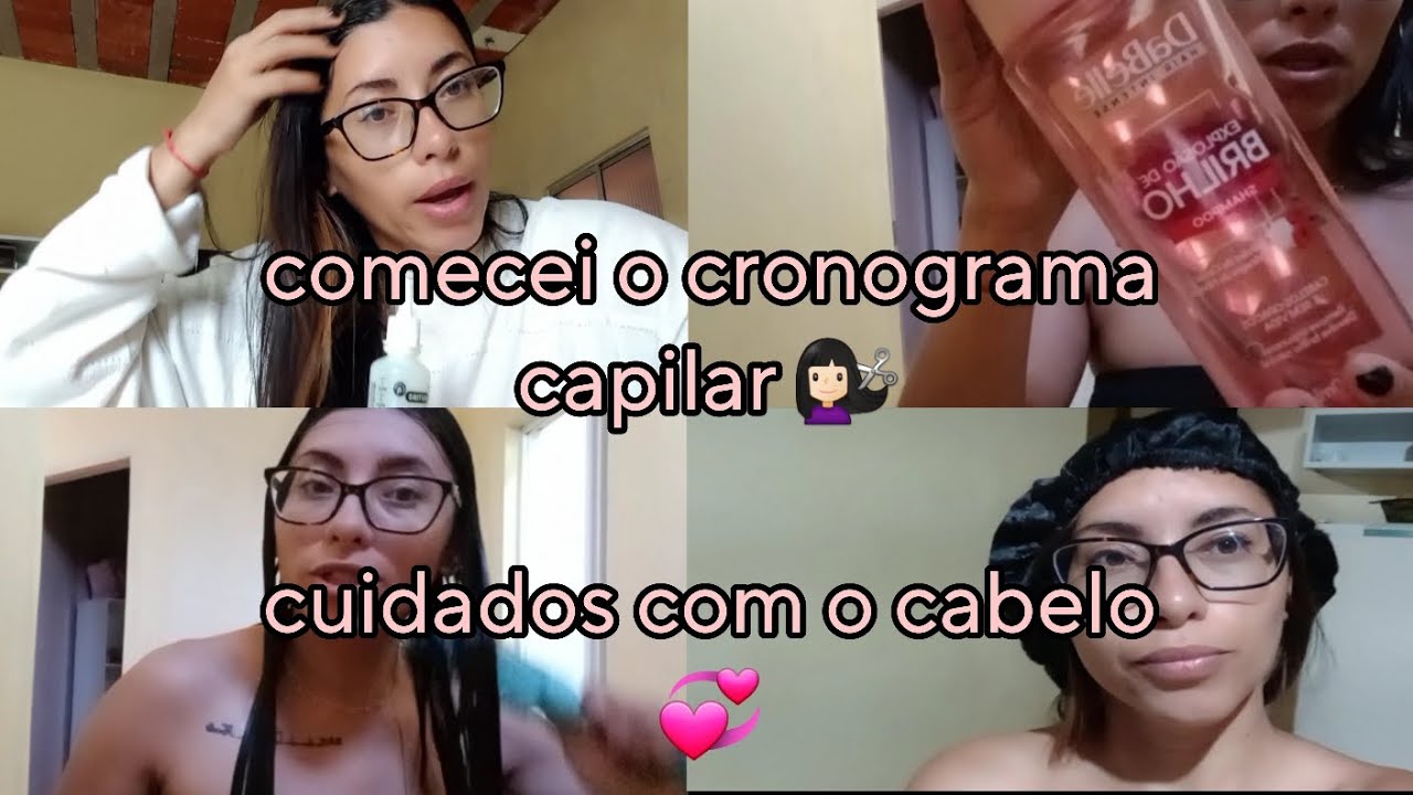 Comecei o cronograma capilar 🥰