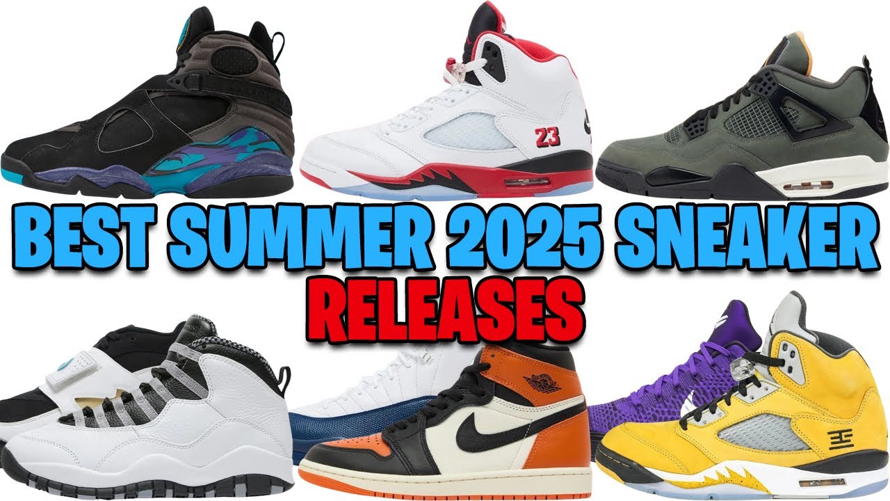 BEST SUMMER 2025 SNEAKER RELEASES (BEST SUMMER SNEAKERS FROM AIR JORDAN + NIKE RELEASE DATES) 🔥✅