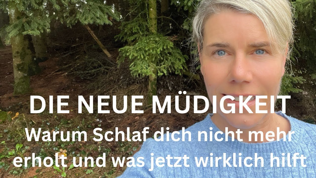 DIE NEUE MÜDIGKEIT - Warum Schlaf dich nicht mehr erholt und was jetzt wirklich hilft