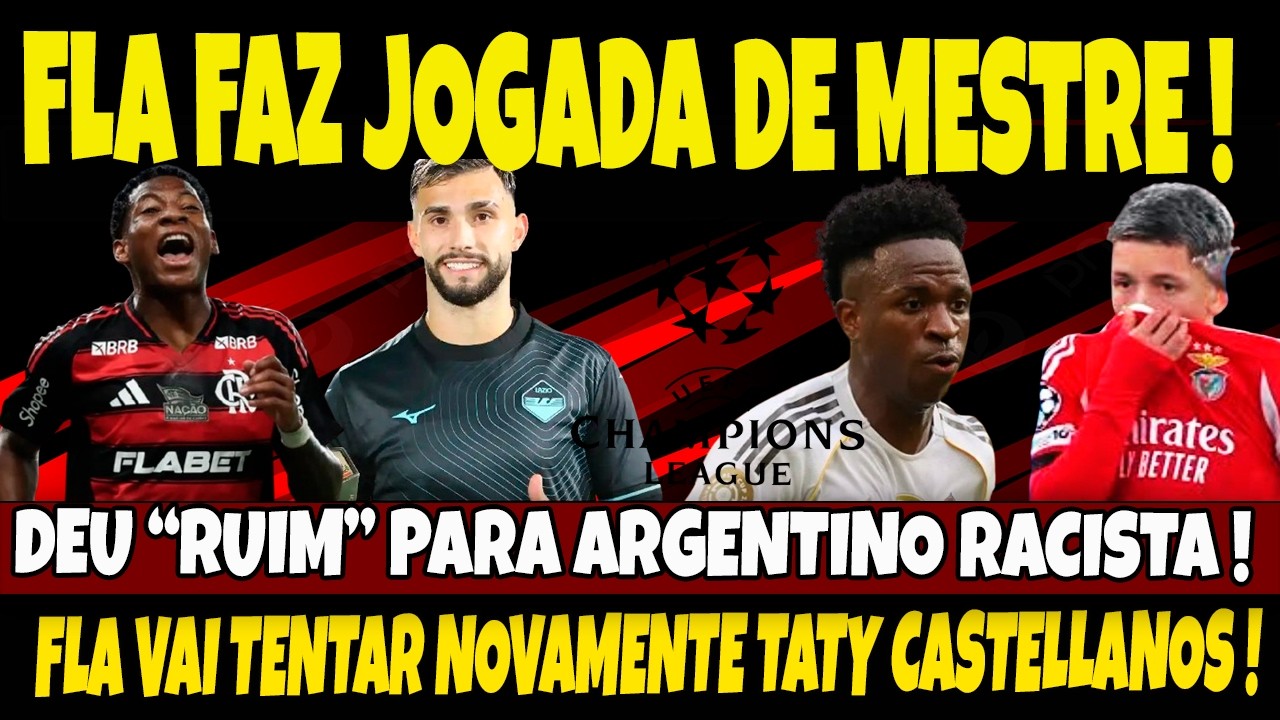 FLA FAZ JOGADA DE MESTRE PARA TER NOVO CENTROAVANTE EM SEU ELENCO/DEU RUIM PARA O ARGENTINO RACISTA!