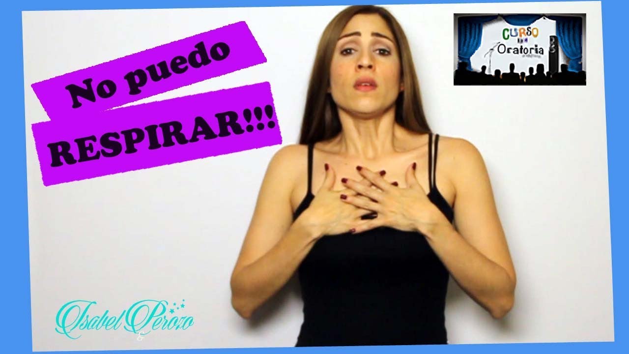 Cómo RESPIRAR correctamente al hablar en público