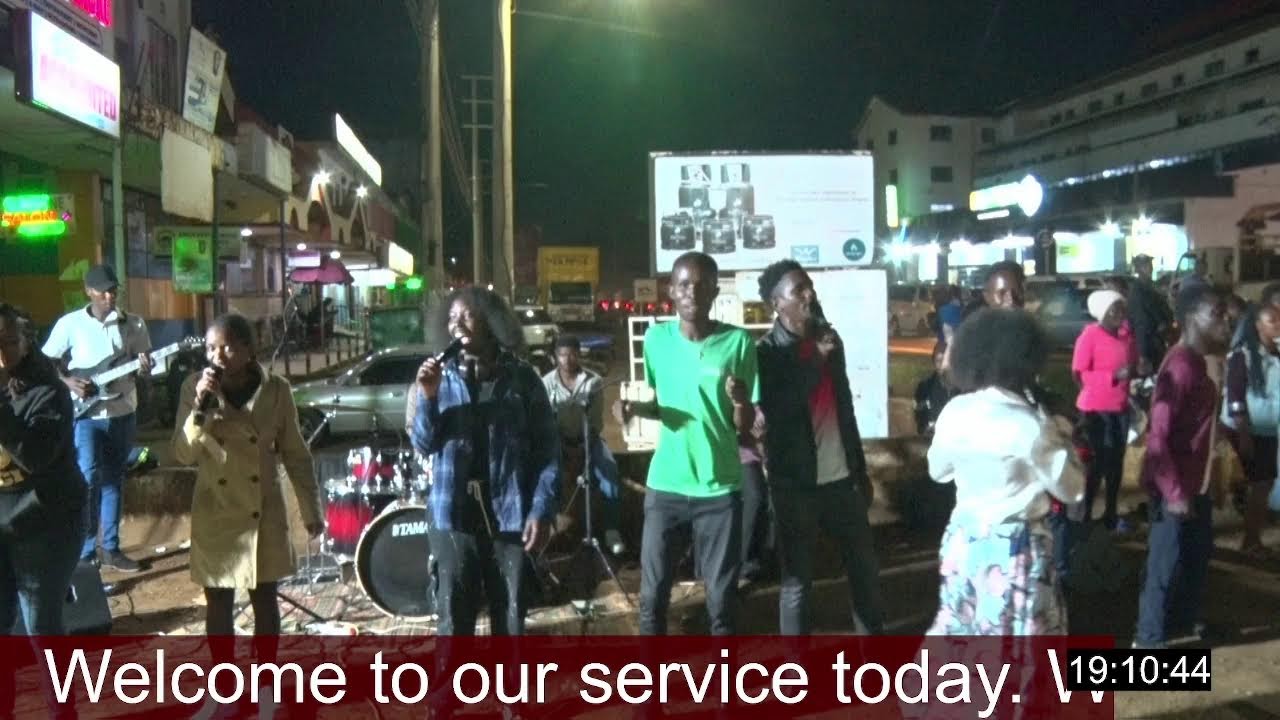 welcome all to street worship