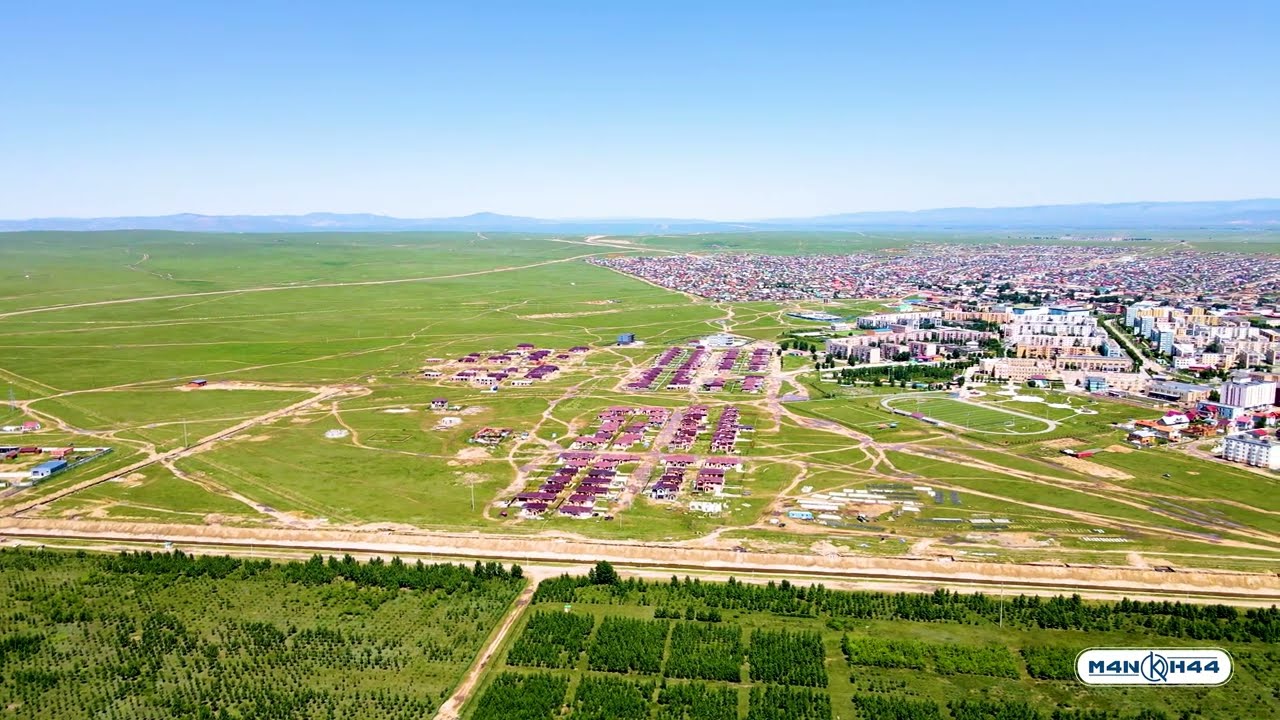 My beautiful Mongolia 4K, Baganuur Baganuur city