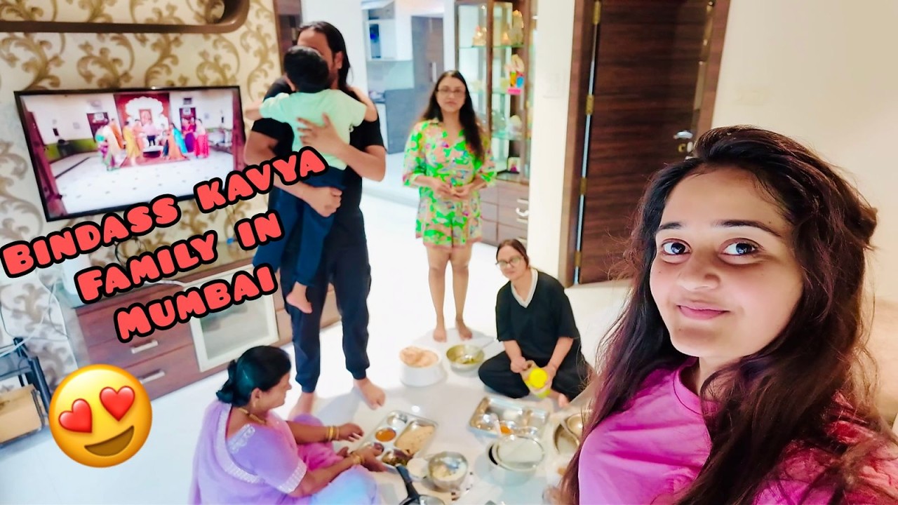 When Marathi Super Nani First time Comes to Mumbai Sabka Shocking Reaction 😱Bindass Kavya vlogs