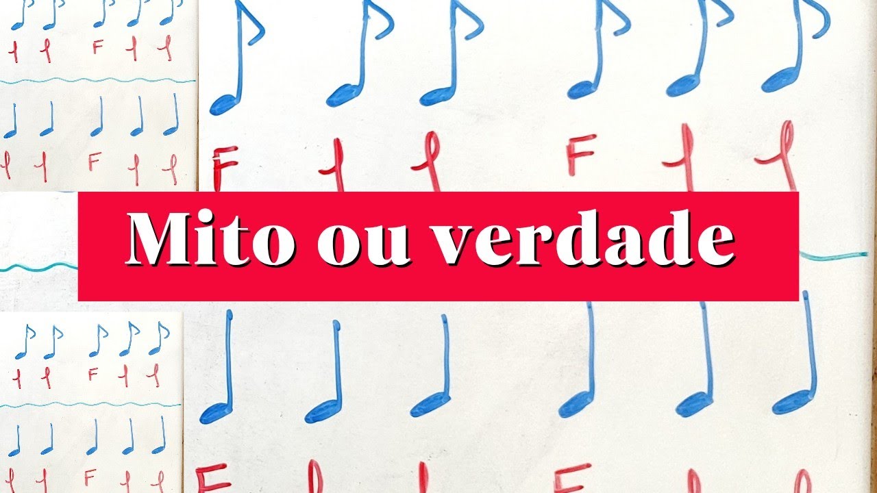 Os Compassos Binário Simples 2/2 e 2/4 são tocados mais rápidos!!