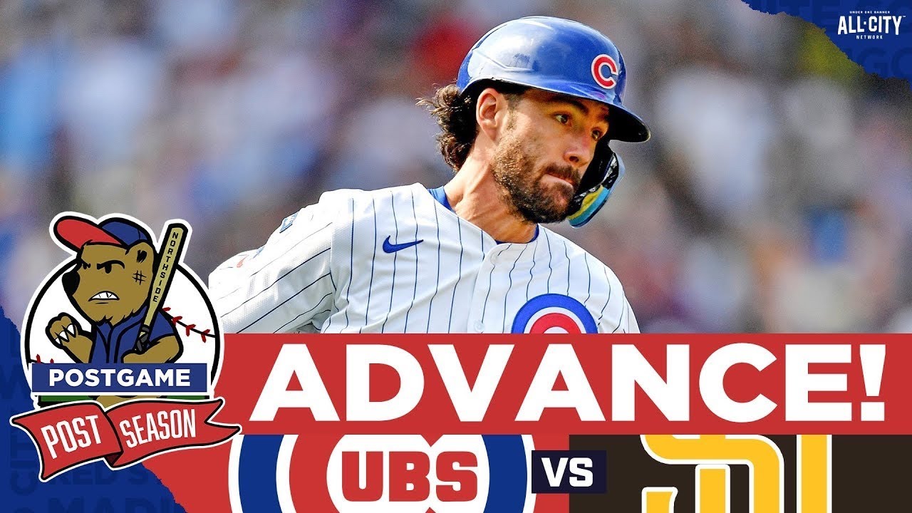 Chicago Cubs ADVANCE! Dansby Swanson Leads Charge in Wild Card Victory vs Padres | CHGO Cubs Podcast