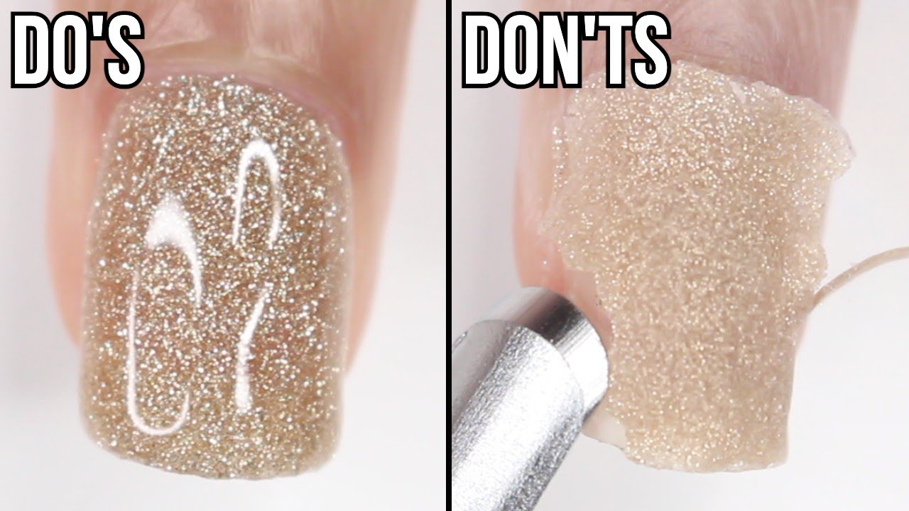 DOs & DON'Ts: gel nail polish | how to do gel nails at home