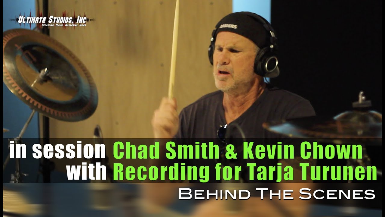 Behind the Scenes: Chad Smith & Kevin Chown recording for Tarja Turunen