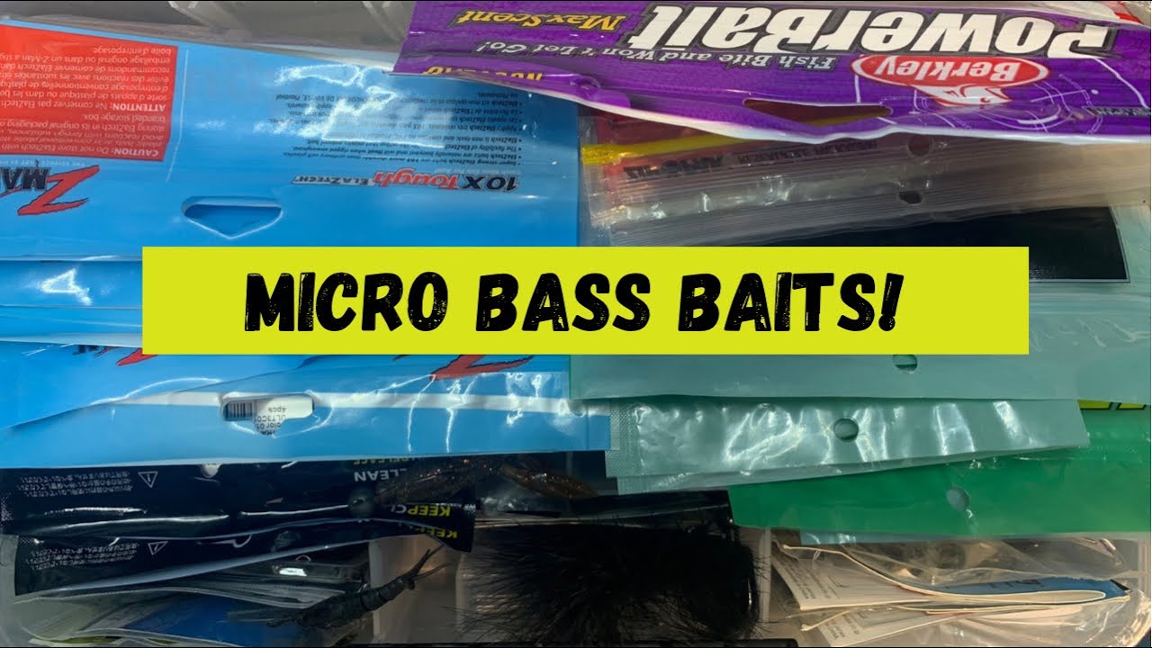 Micro Baits for Bass