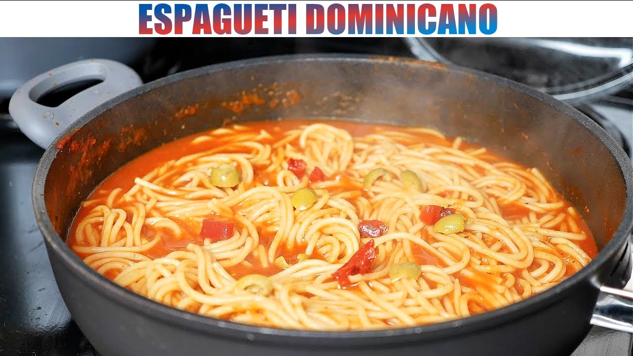 Espaguetis Dominicano - 4 Sencillos Pasos Para Hacer Espagueti Dominicano