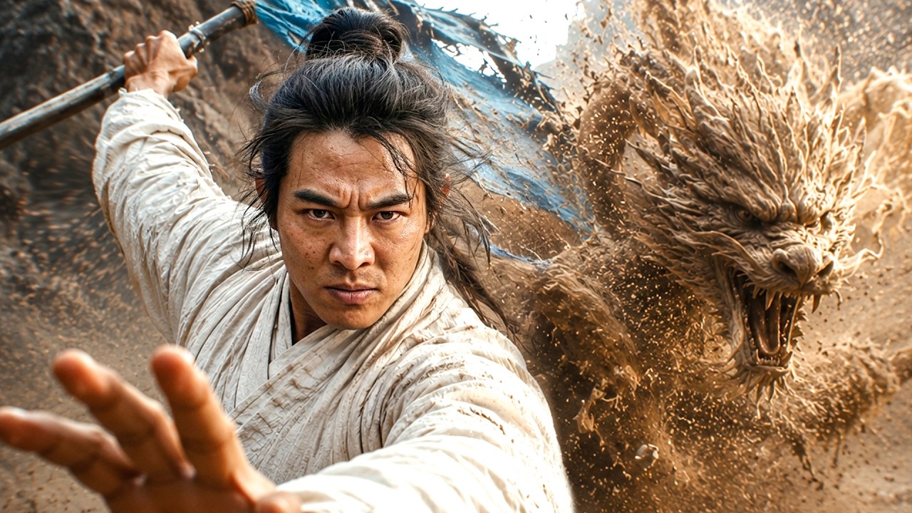 Trampled underdog is hidden master!Jet Li waves a divine flag, summoning giant dragon for bloodbath！