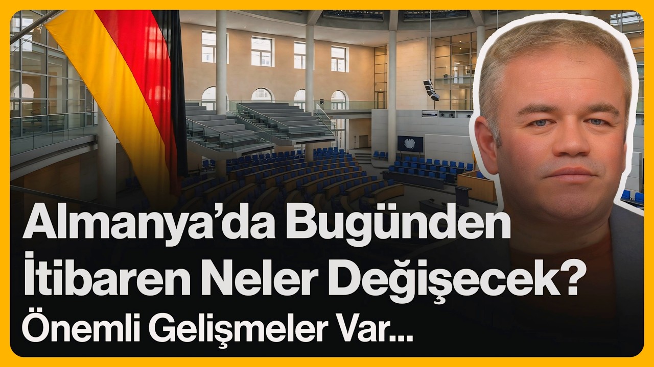 Almanya'da Bug&uuml;nden İtibaren Neler Değişecek? &Ouml;nemli Gelişmeler Var... | 1 Nisan 2026