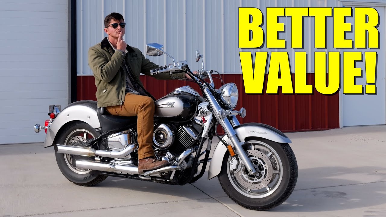 Наш недорогой Yamaha V Star 1100 стоит дороже, чем Harley-Davidson... Но есть одна загвоздка
