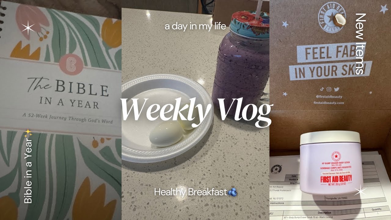 Weekly Vlog: Lifestyle Change | New Packages | Random Days✨