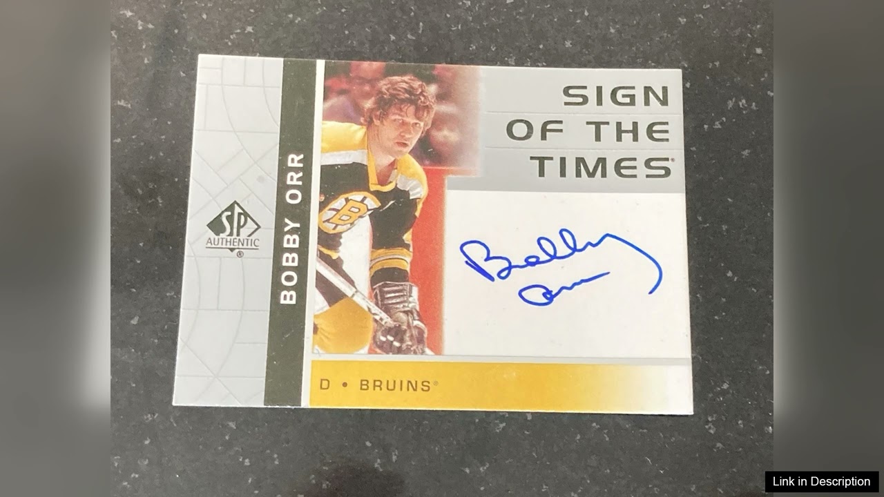 2023 24 Upper Deck SP Authentic Sign of the Times Retro Autograph Bobby Review