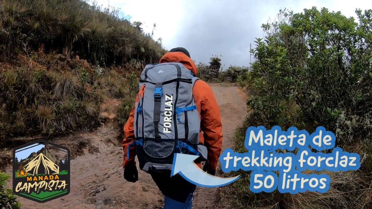 Mochila de trekking, forclaz 50 litros ¿Una buena opción?