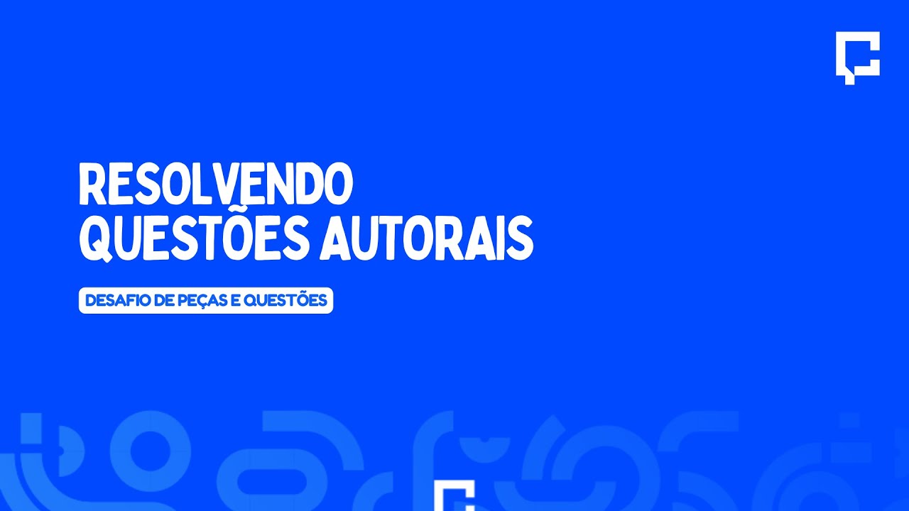 (AULA 04) Resolvendo Questões Autorais - Desafio de Constitucional