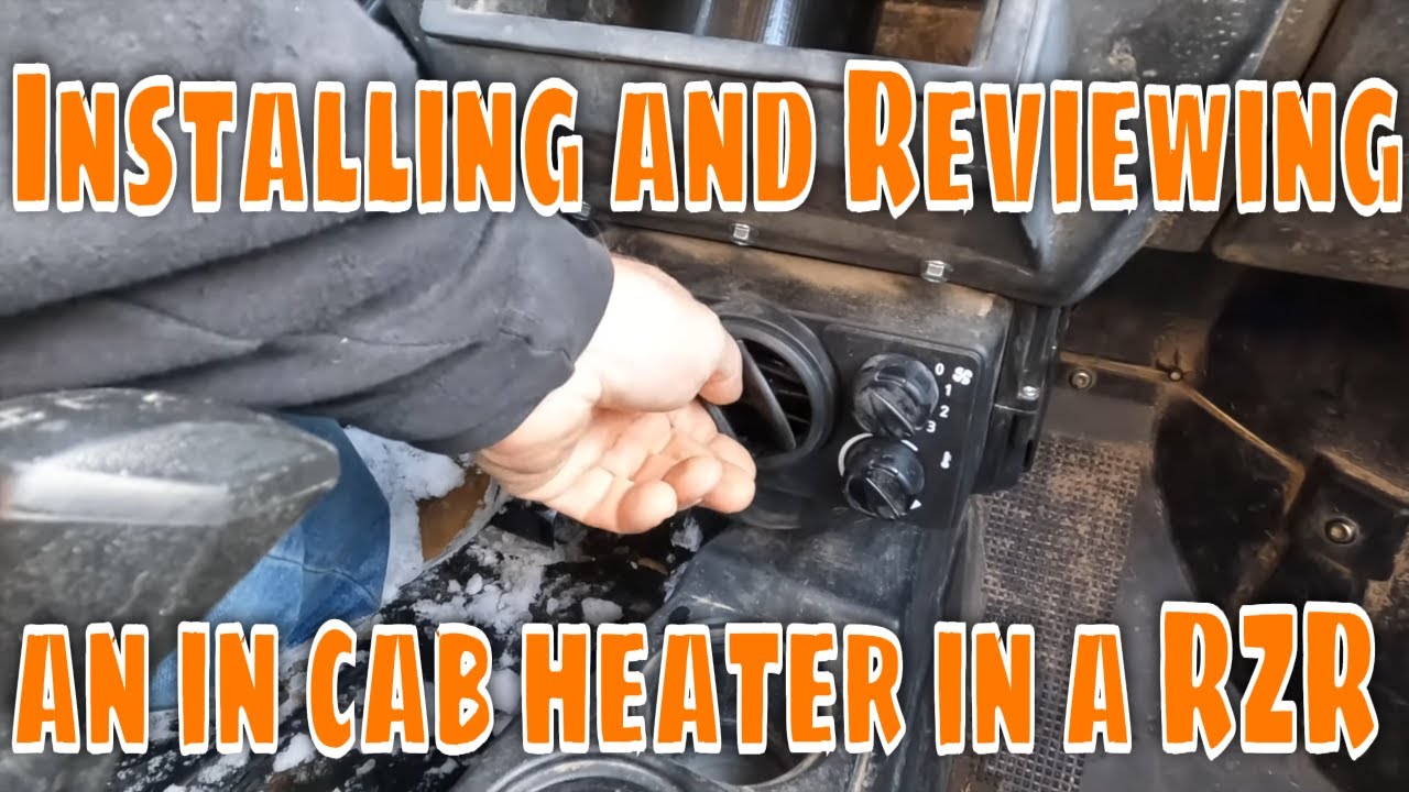 Polaris cab heater Step-by-step Installation & Review Installed in 2015 Polaris RZR 900 4