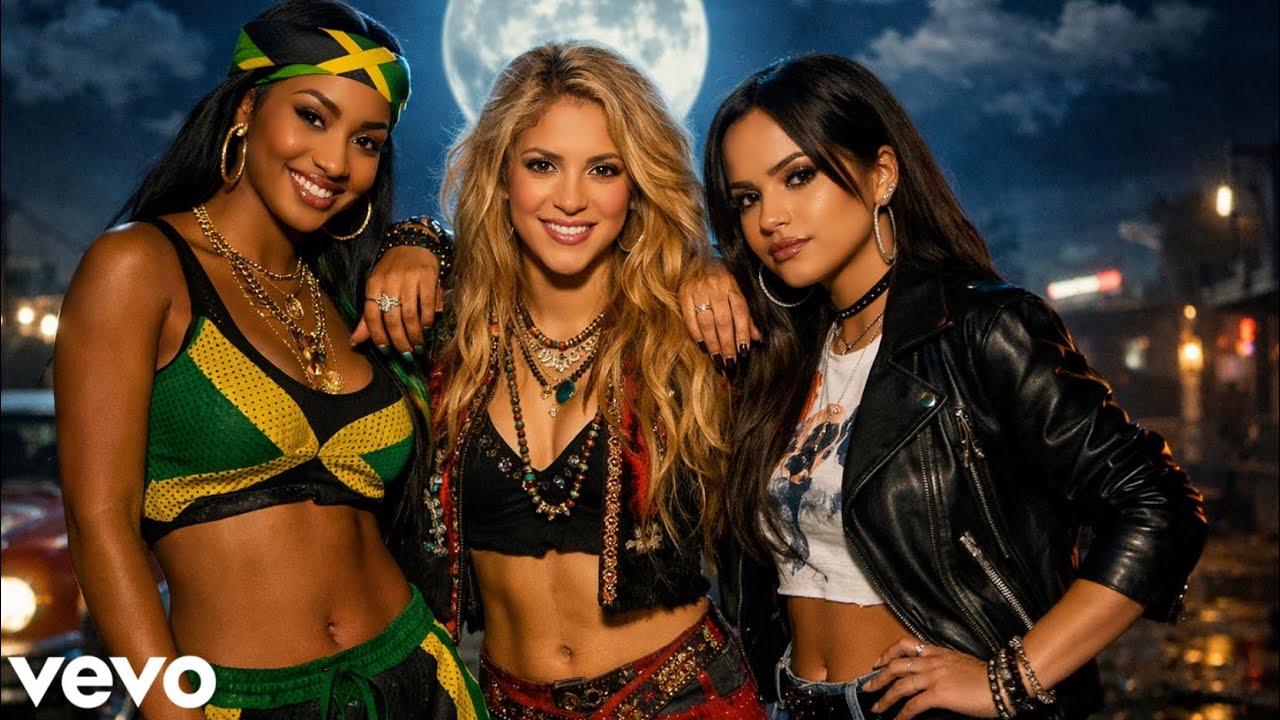 Shenseea x Shakira x Becky G (Official Lyrics Video)