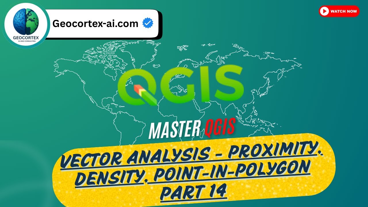 Vector Analysis – Proximity, Density, Point-in-Polygon Part 14