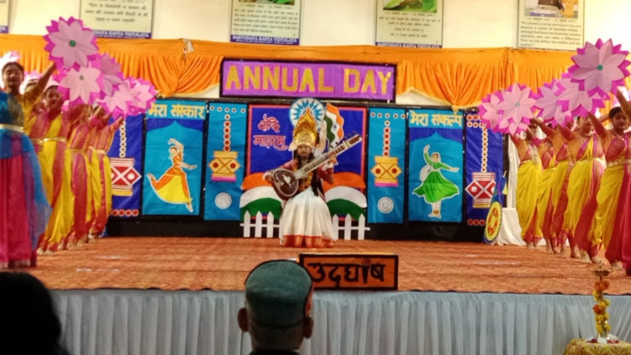 Sarswati Vandana veena vadini var de dance choreography by Anjana Arya 