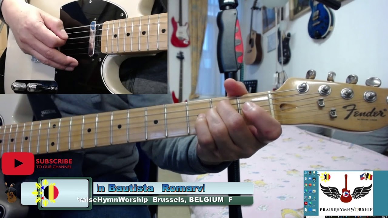 PAPURI SA DIYOS (by Manoling Francisco) - plucking PART 1 guitar tutorial
