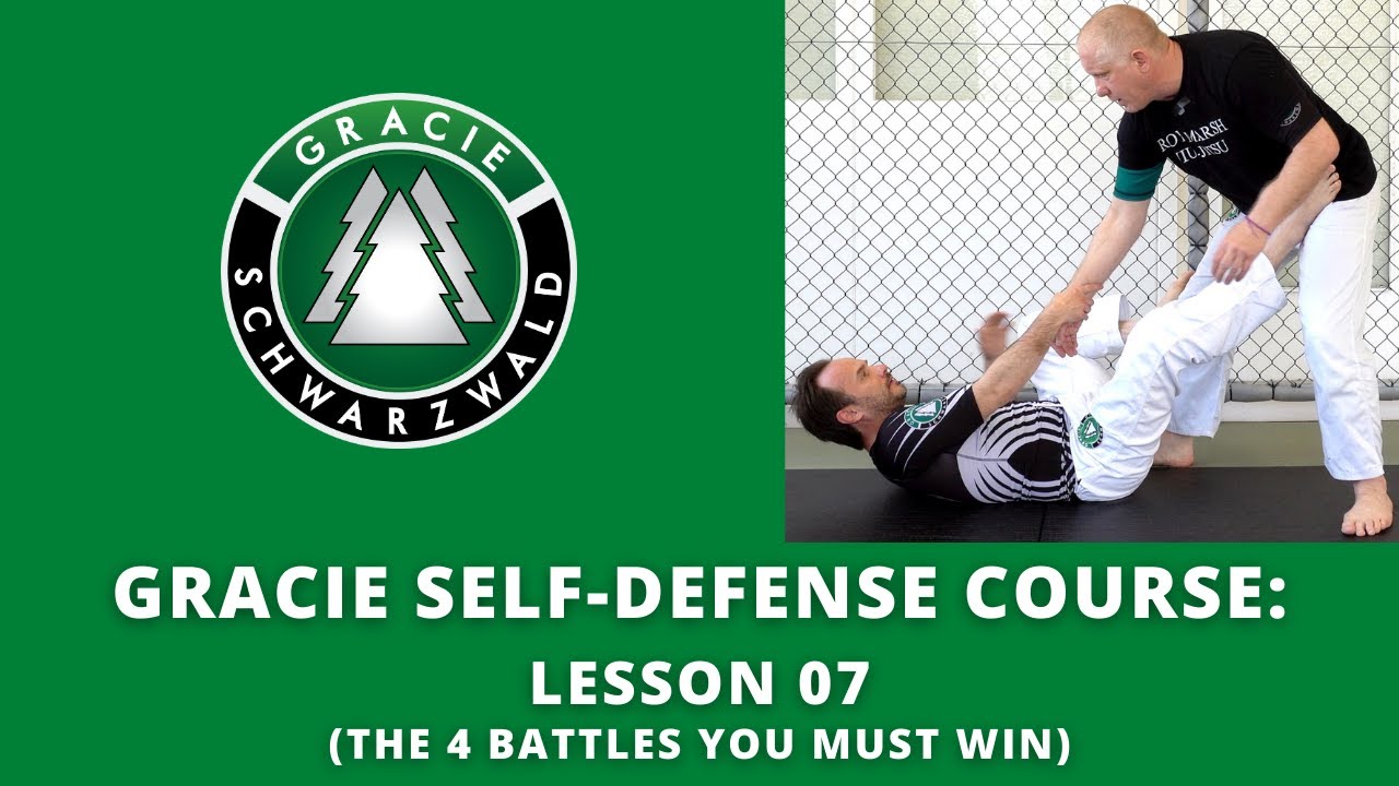 BJJ Self-Defense Course | Lesson 07: Concepts (The 4 Battles You Must Win)