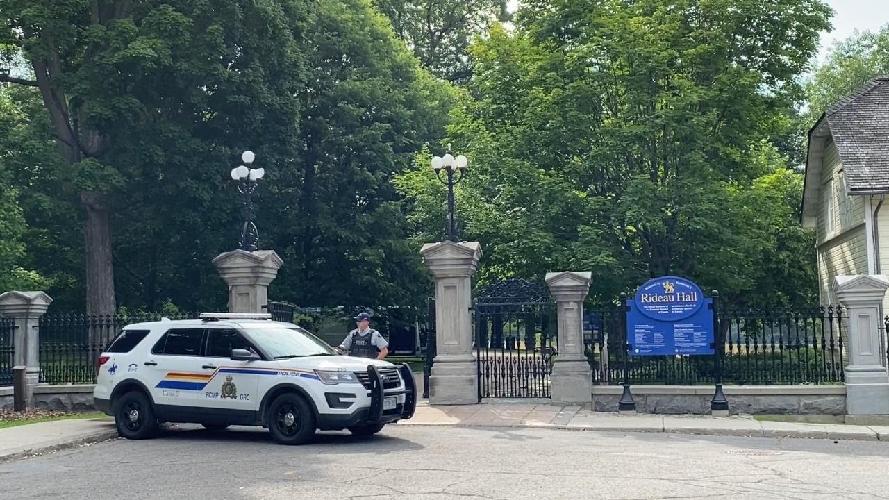 Armed man arrested at Rideau Hall: RCMP