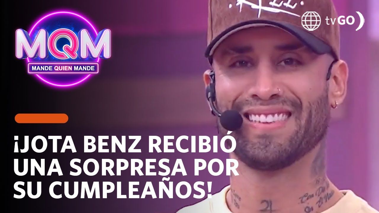 Mande Quien Mande: Jota Benz recibió una sorpresa por su cumpleaños (HOY)
