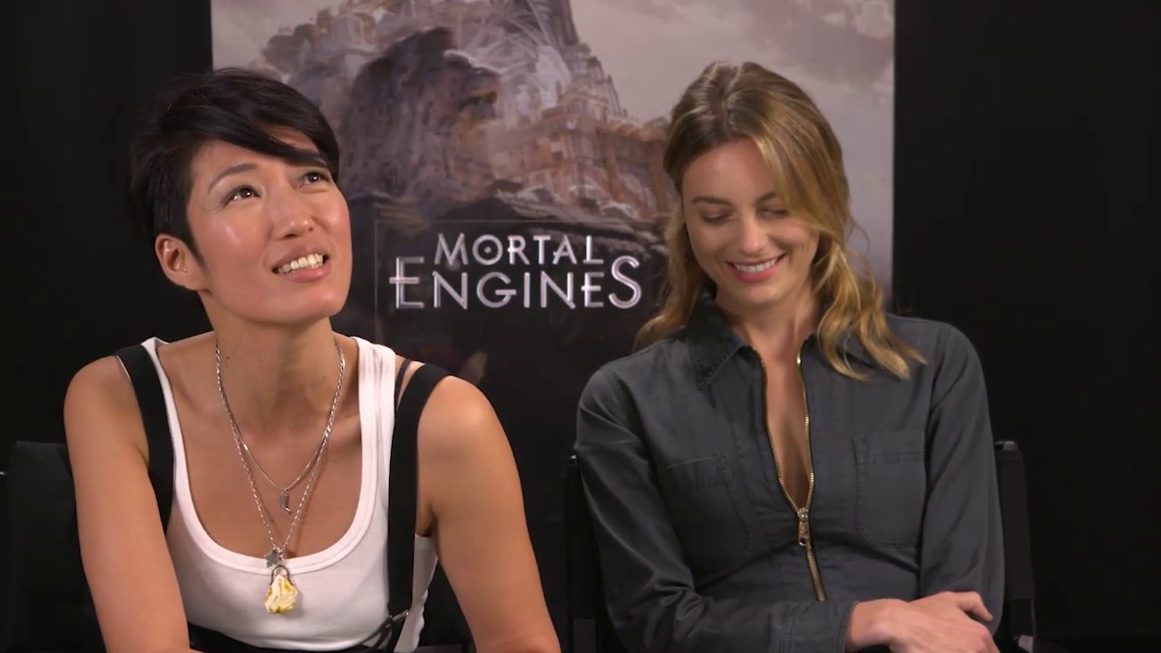 Mortal Engines - Interview with Jihae and Leila George