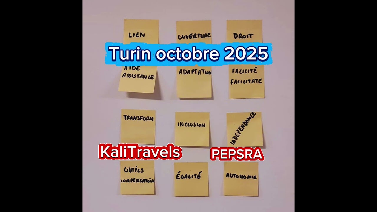 Kali In Turin, un projet PEPSRA ép 4 - outils numériques et accessibilité à Accessyway 🇮🇹