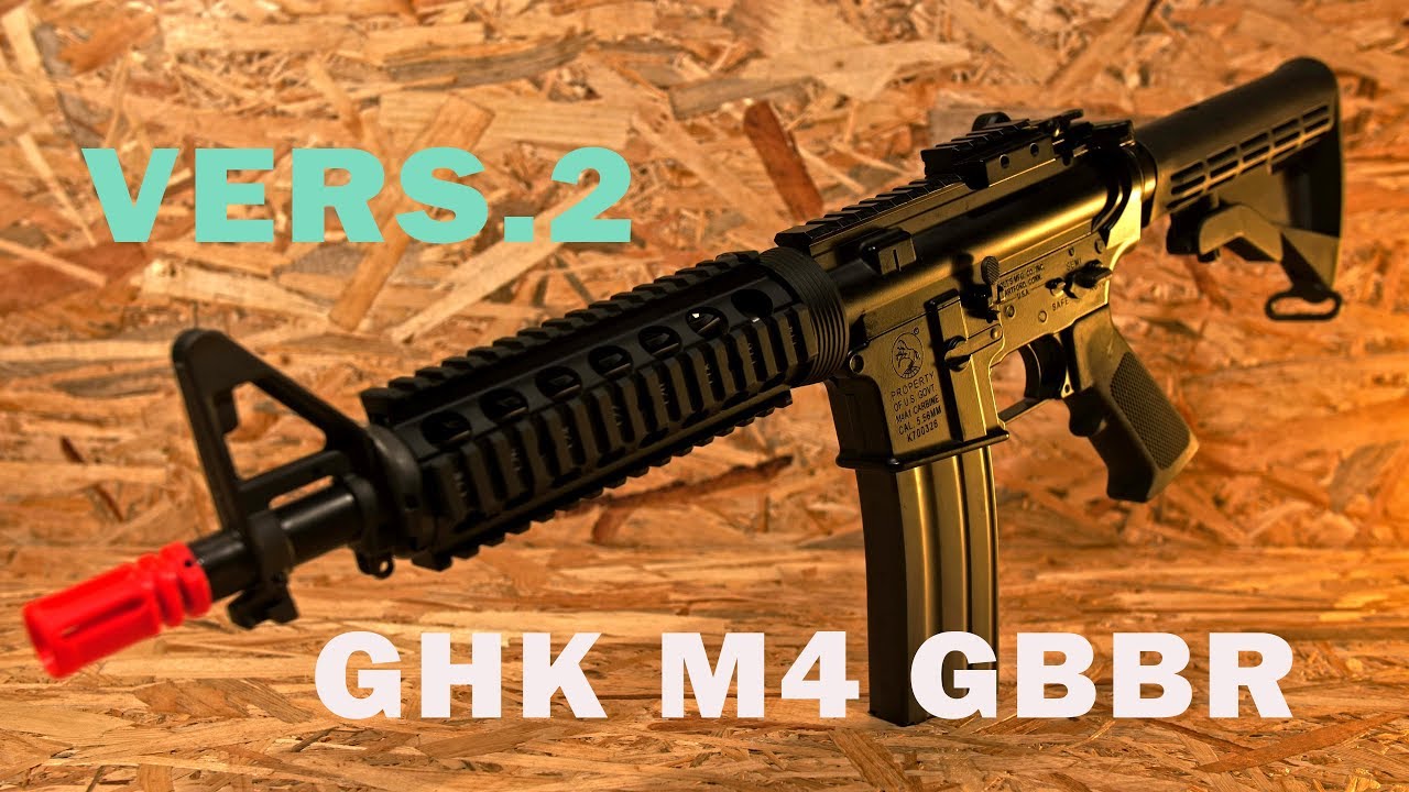 I NUOVI FUCILI A GAS - ghk m4 gbbr vers.2 -