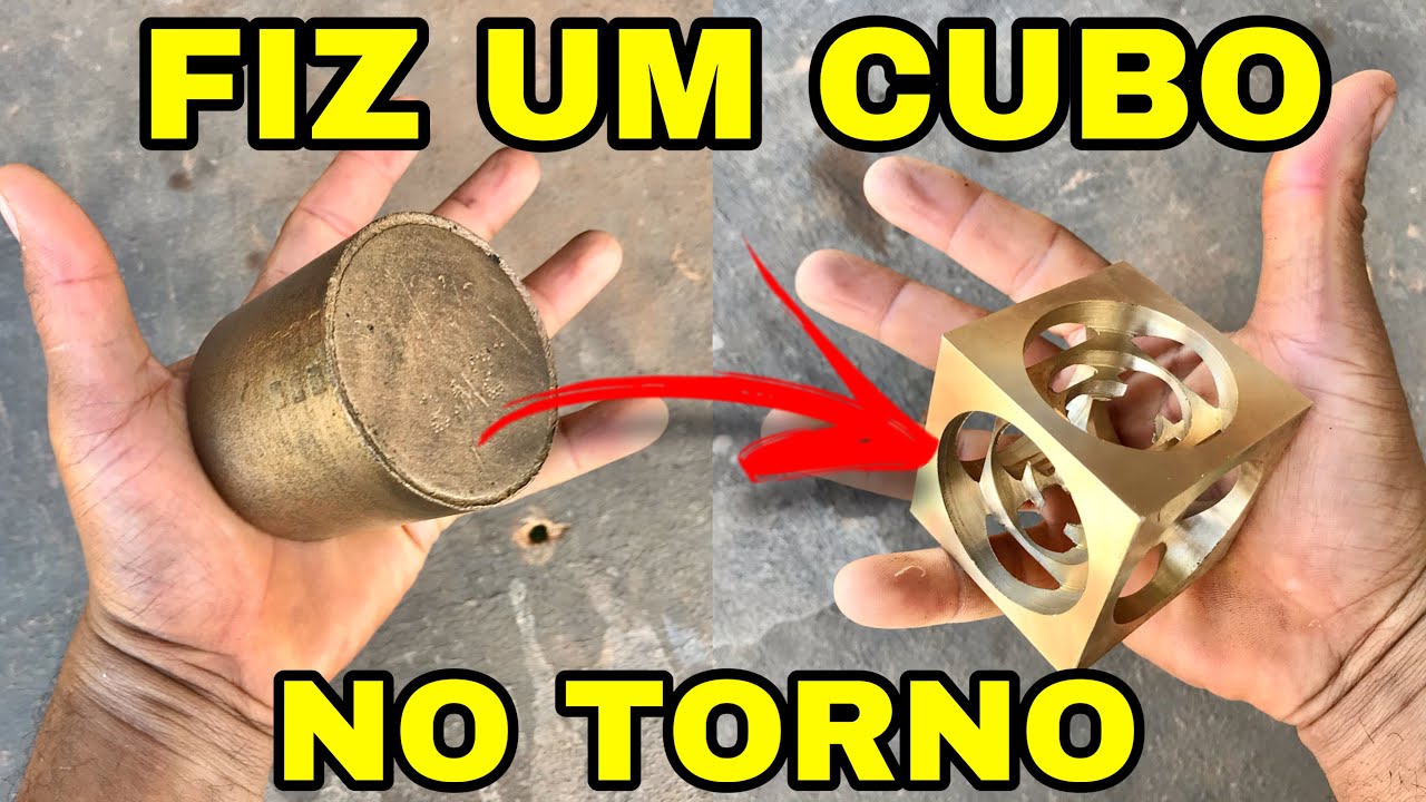 FIZ UM ACESSÓRIO DE MESA NO TORNO MECÂNICO | observe como fiz essa peça geométrica no torno mecânico