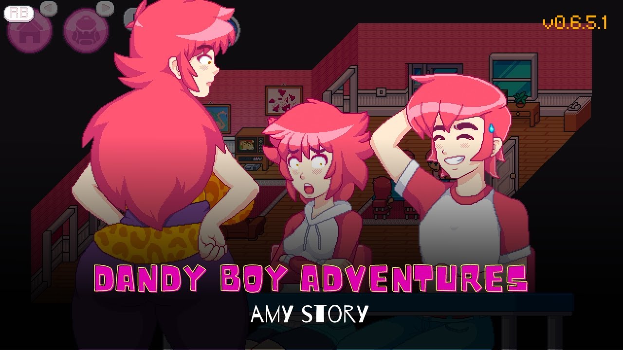 Dandy Boy Adventures (v0.6.5.1) Full Walkthrough: Amy Story