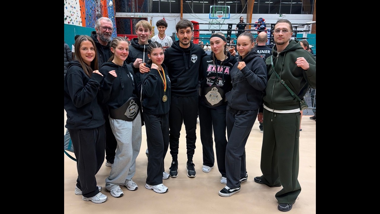 Belgium Youth Muaythai Championship 2026 14-15/02/2026 Team Buonopane