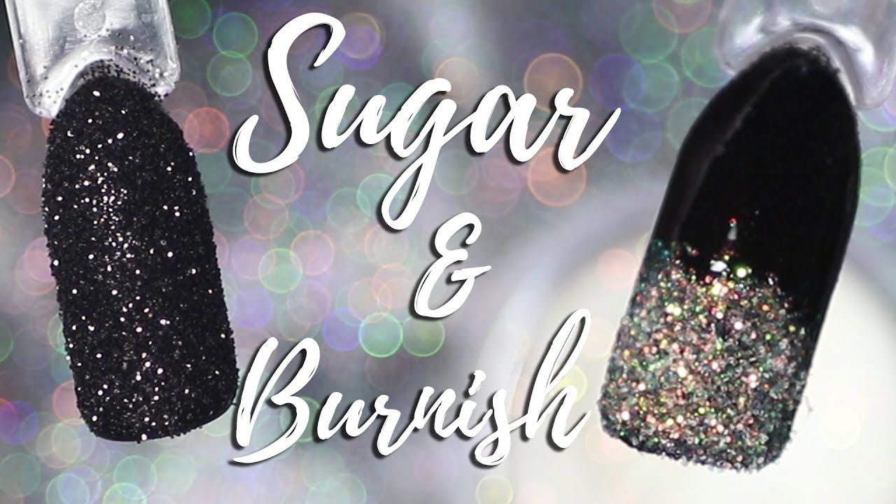 HOW TO: Sugar & Burnished Nail Art Glitter