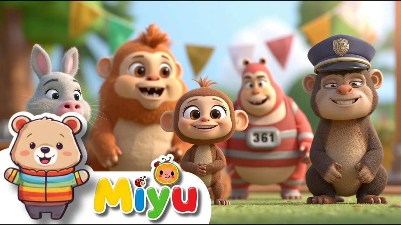 🎵✨ MIYU KINDERLIEDJES: De Leukste Kinderliedjes over Dieren, Kleuren & Avonturen! 🎨🚒🐵