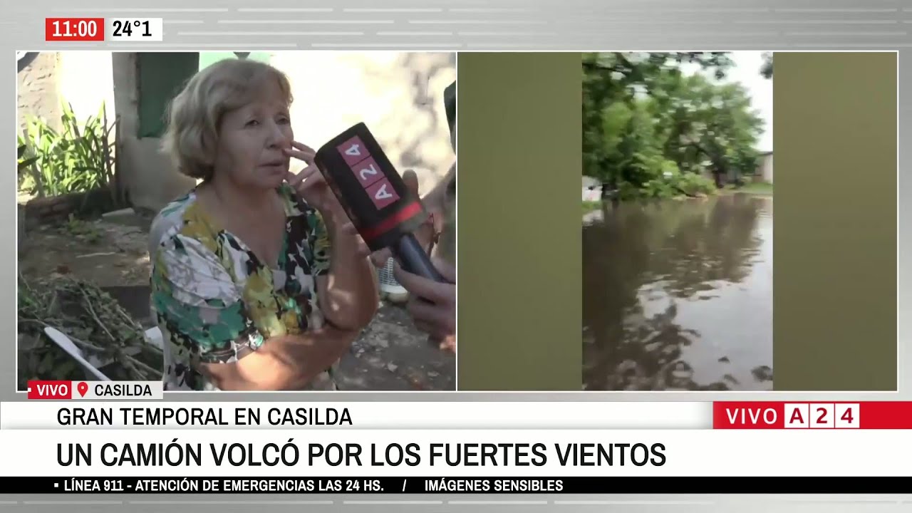 ⚠ TORNADO DEVASTA CASILDA: UN AFAMILIA PERDIÓ EL TECHO DE SU CASA