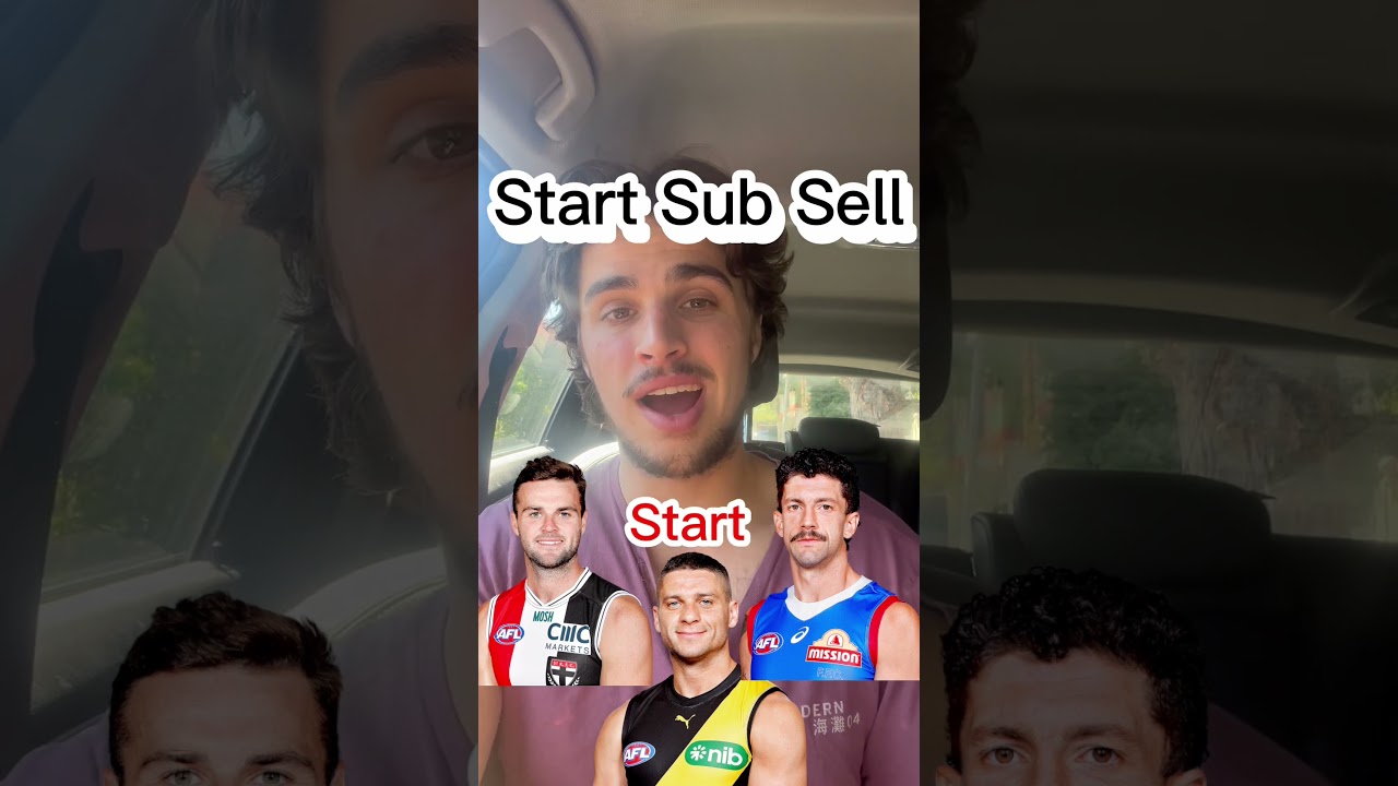 Who do you start sub and sell from these star mids? #afl #fyp #youtubeshorts #footy #sports #ftfooty